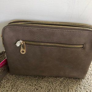 Brand New Grey Cross Body Bag